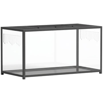 Large Hamster Cage, 100x50x52.5 cm, Acrylic & Aluminum