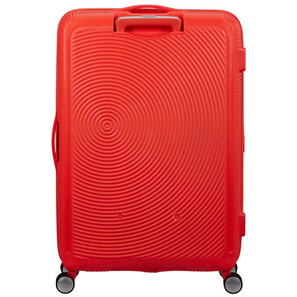 Large Neon Orange Soundbox Suitcase, 77 cm