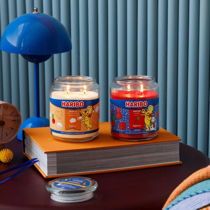 Large Scented Candle, Glass Jar, Dual Fragrance