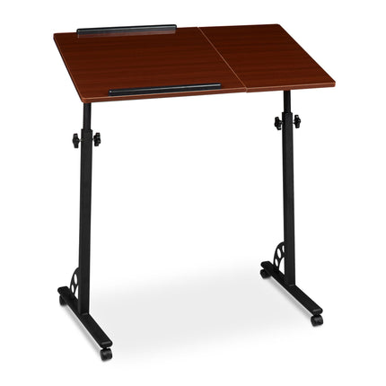 Large adjustable laptop table