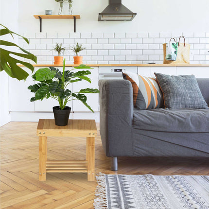 Large bamboo stool