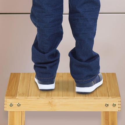 Large bamboo stool