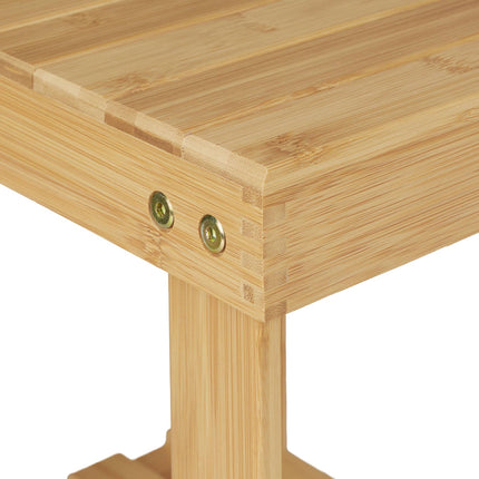 Large bamboo stool