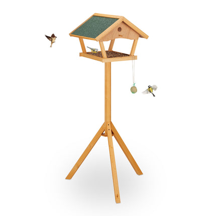 Large bird table on pole