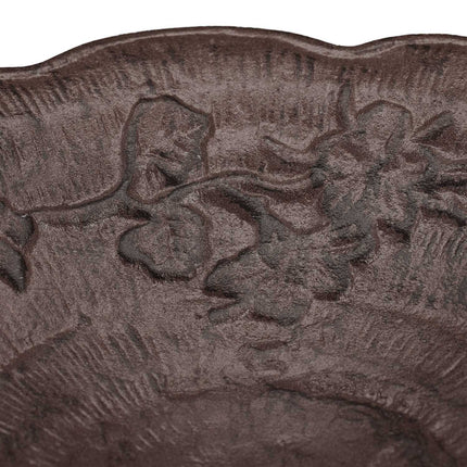 Large cast iron bird bath