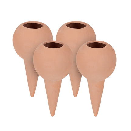 Large clay cones for irrigation set of 4