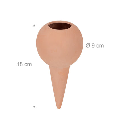 Large clay cones for irrigation set of 4