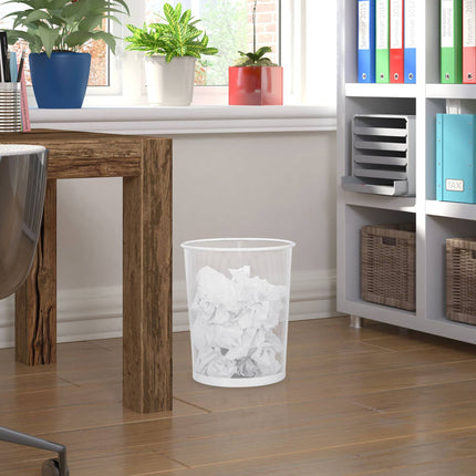 Large metal trash can