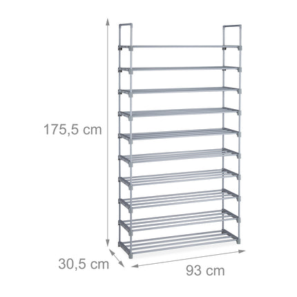 Large shoe shelf