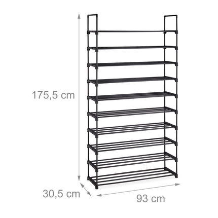 Large shoe shelf