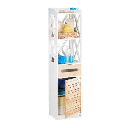 Large side cabinet with 6 shelves