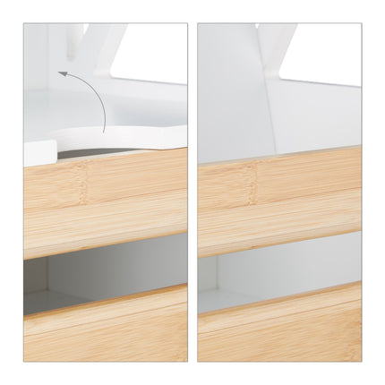 Large side cabinet with 6 shelves