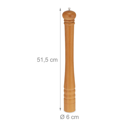 Large wooden spice grinder