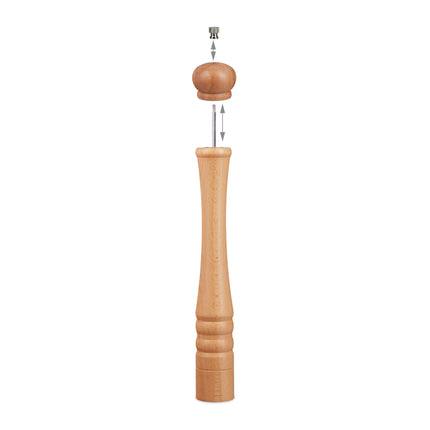 Large wooden spice grinder