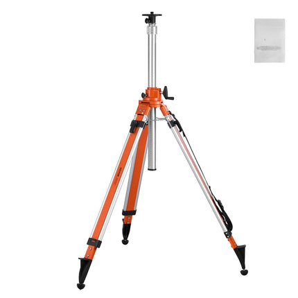 Laser Level Tripod, 5/8-11 Mount, 45-114 in Height