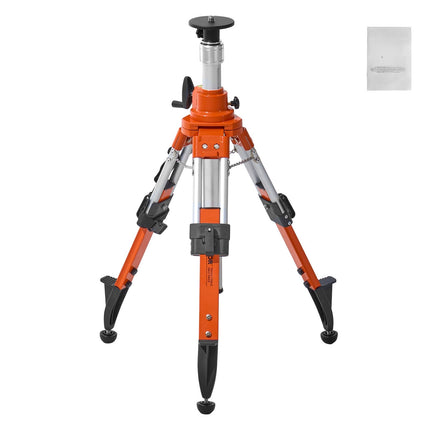 Laser Level Tripod Stand, 5/8-11 Mount, 27-68 in