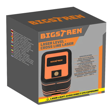 Laser level - Bigstreen 24293 cross laser