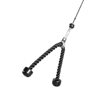 Lat Pulley System, Steel Cables, 127 kg Capacity