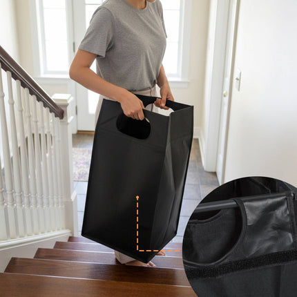 Laundry Hamper with 4 Removable Bags and Shelf