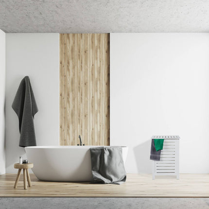 Laundry Pine Wood White