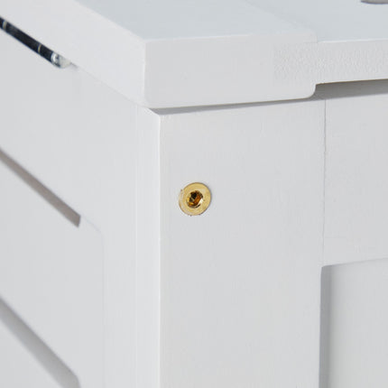 Laundry Pine Wood White