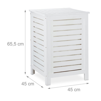 Laundry Pine Wood White