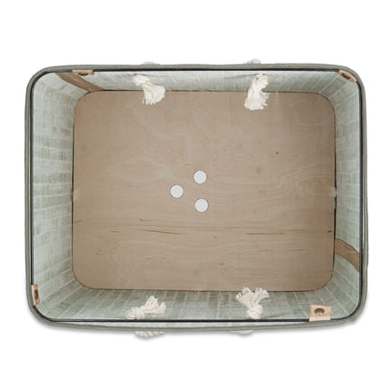 Laundry basket bamboo