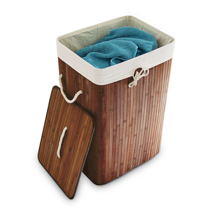 Laundry basket bamboo