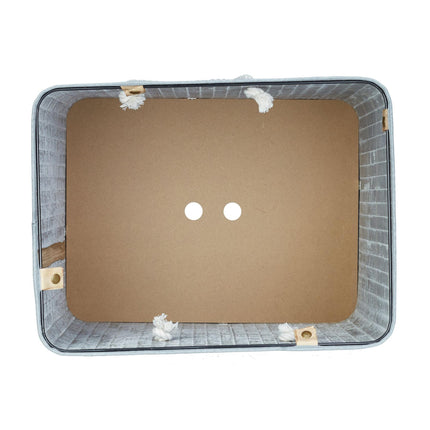 Laundry basket bamboo