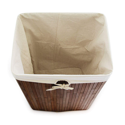 Laundry basket bamboo