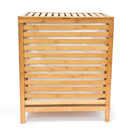 Laundry basket bamboo