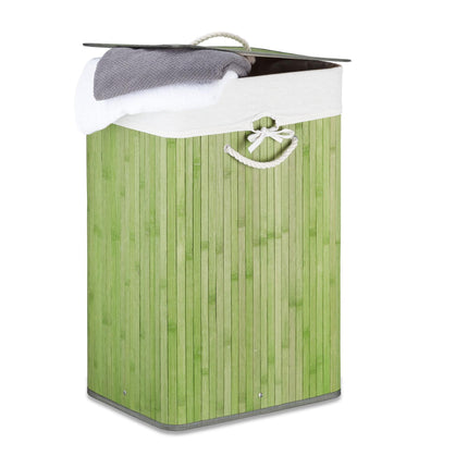 Laundry basket bamboo