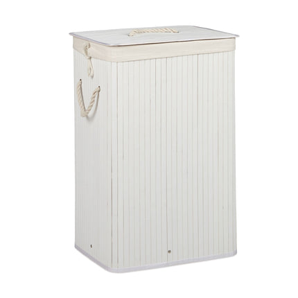 Laundry basket bamboo