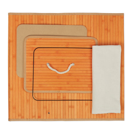 Laundry basket bamboo