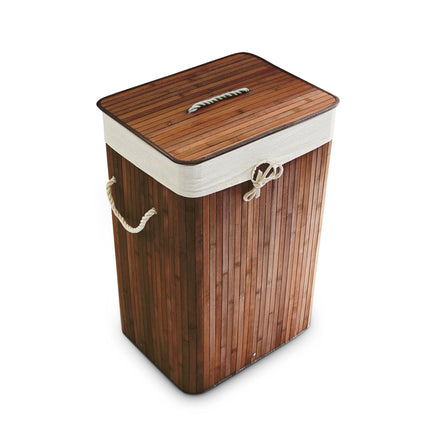Laundry basket bamboo