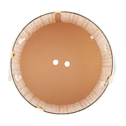 Laundry basket bamboo round