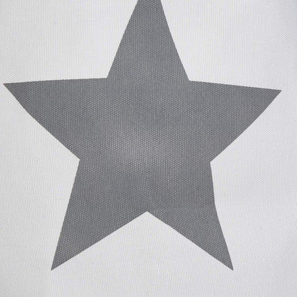 Laundry basket fabric with star