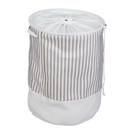 Laundry basket fabric with stripes