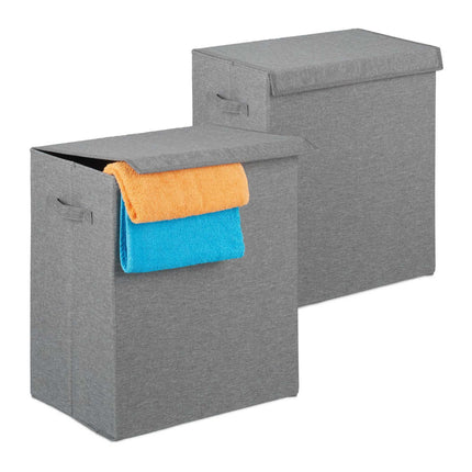 Laundry baskets - 2 pieces 61 litres