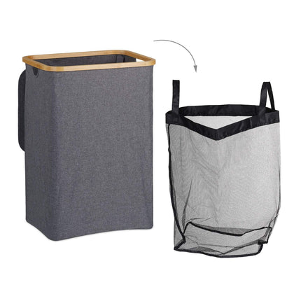 Laundry basket with lid 100 l