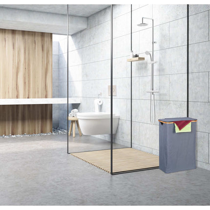 Laundry basket with lid 105 l