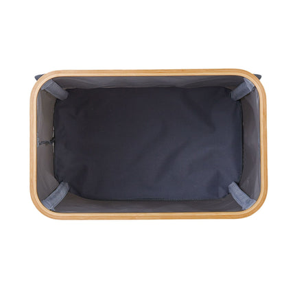 Laundry basket with lid 105 l