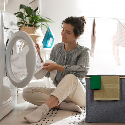 Laundry basket with lid 60 l