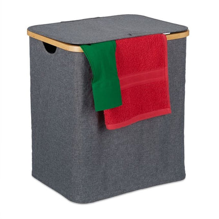 Laundry basket with lid 80 l