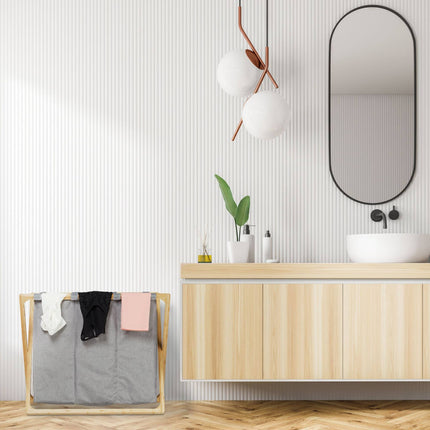 Laundry sorter 3 compartments foldable
