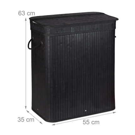 Laundry sorter in bamboo