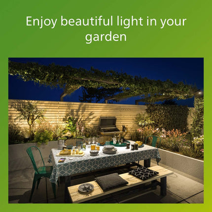 Laven LED wall lamp Stainless steel Black IP44 Warm 6W 600lm