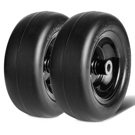 Lawn Mower Tires With Rims 11x4-7, Flat-Free, 2-Pack