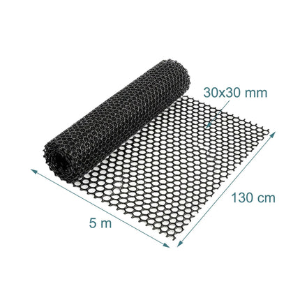 Lawn Stabilization Grid, Weather-Resistant Plastic