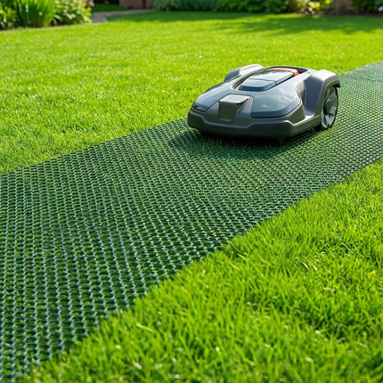 Lawn Stabilization Grid, Weather-Resistant Plastic